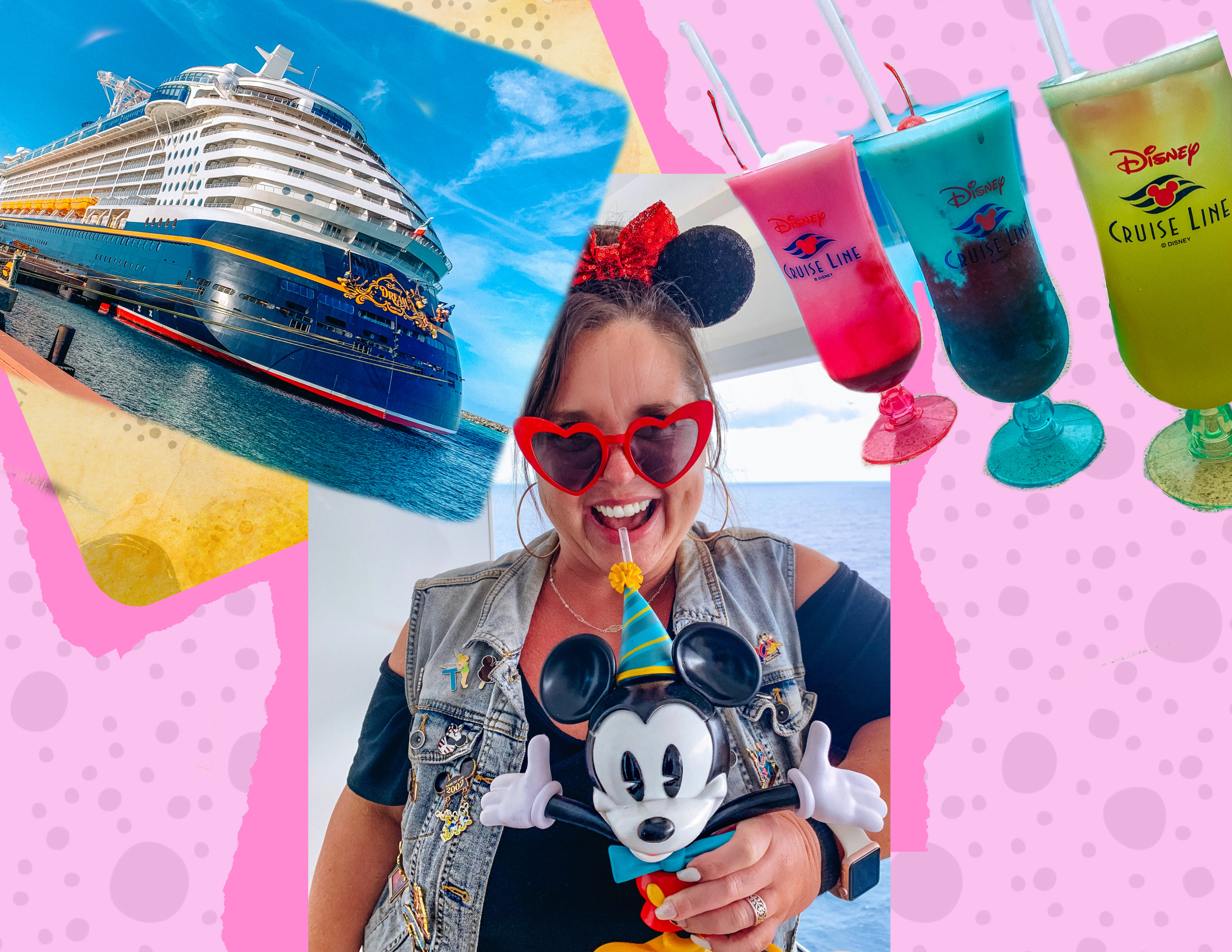 adult on a disney cruise